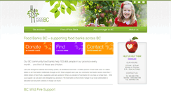 Desktop Screenshot of foodbanksbc.com